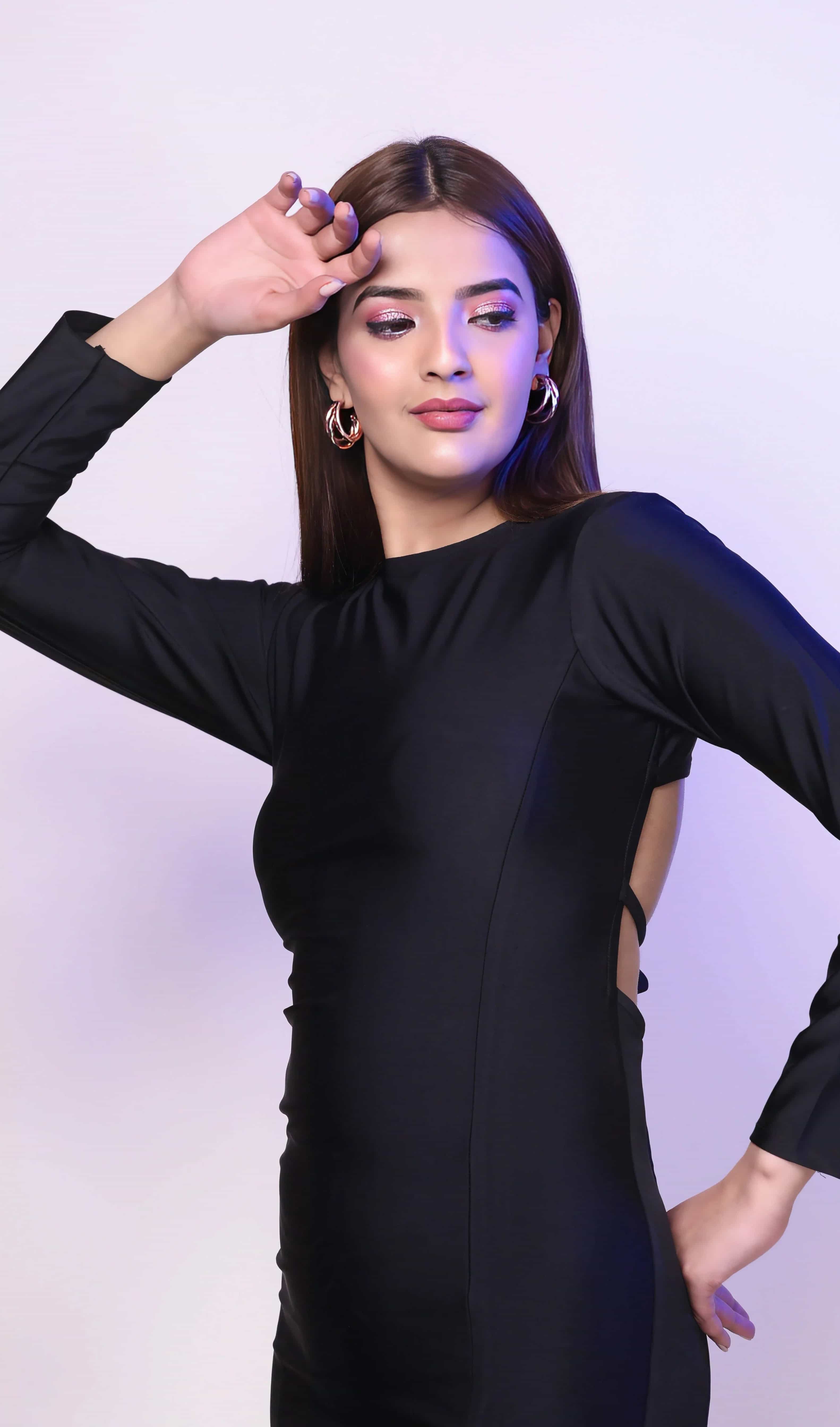fashionable off-shoulder maxi dress