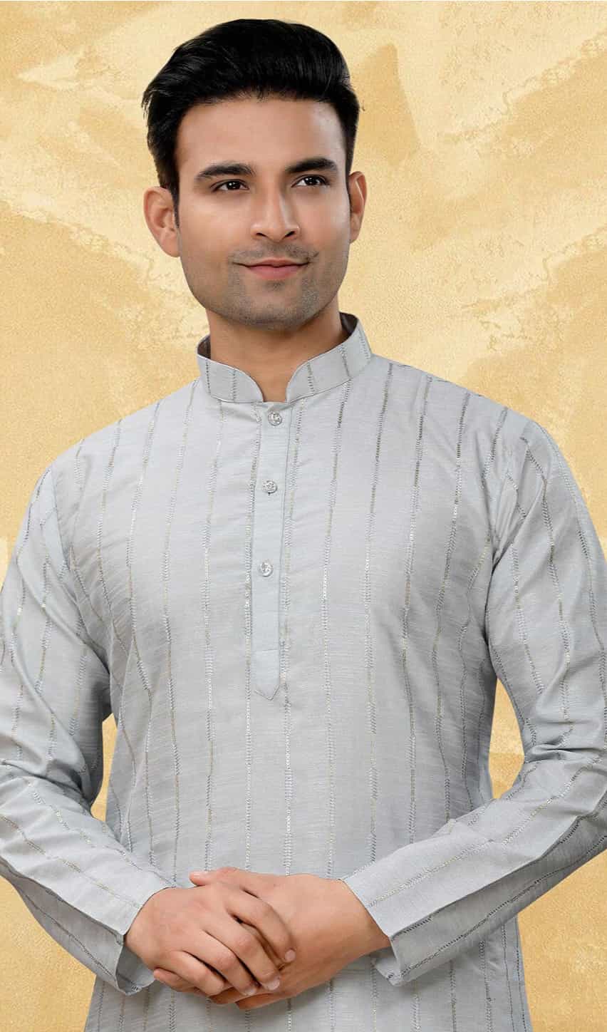 stitched kurta pajama for weddings and festivals