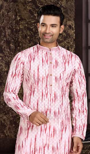 Cotton Lucknowi work kurta  