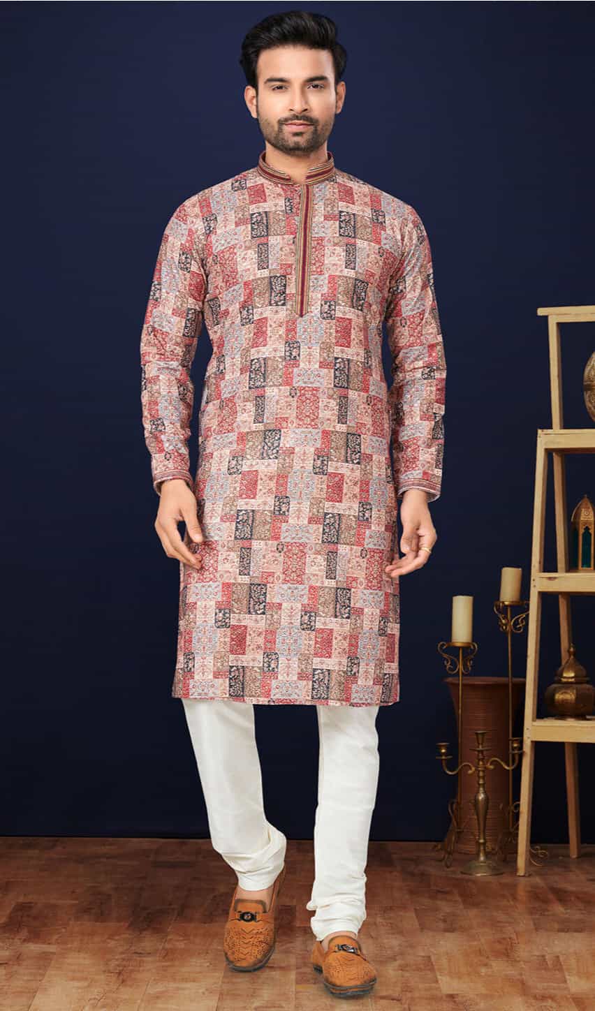 printed kurta pajama