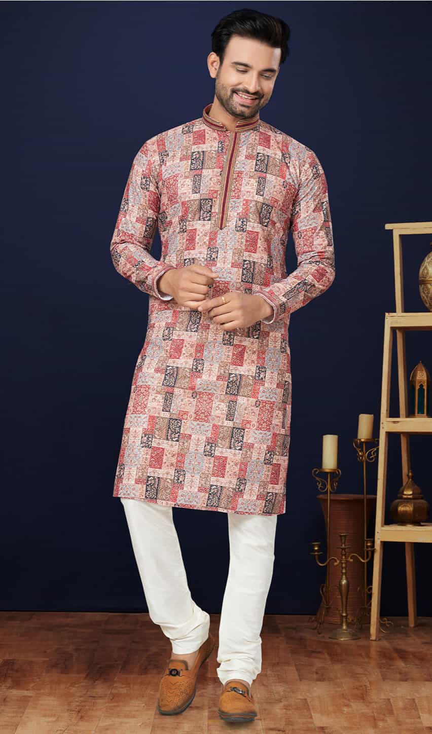 light brown kurta pajama