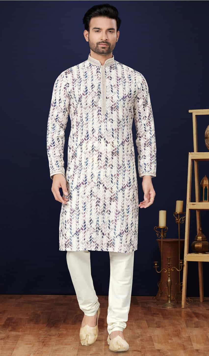 light blue kurta pajama