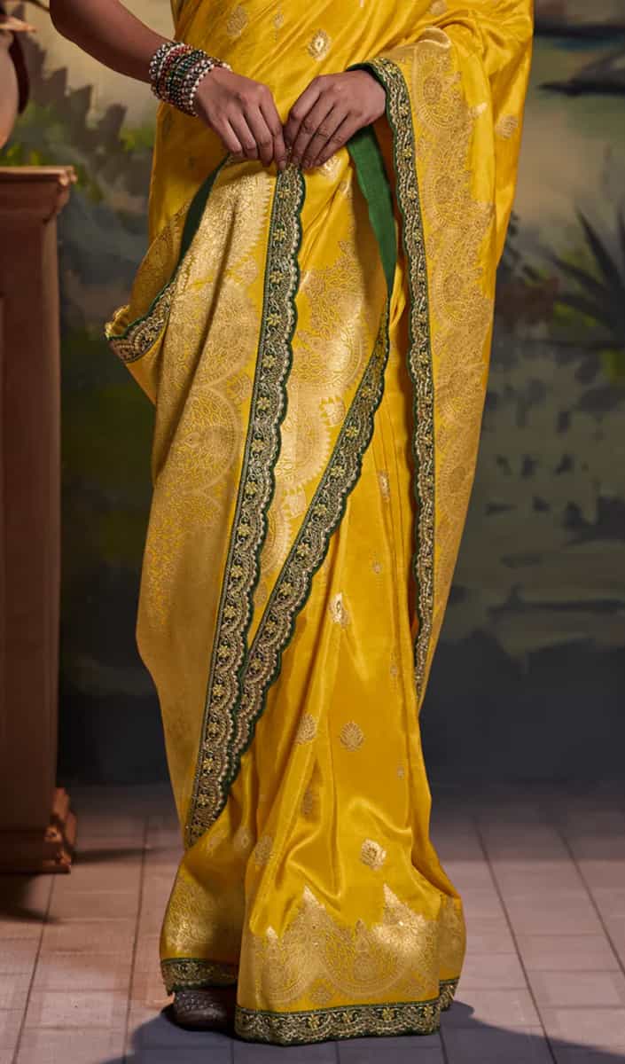 traditional silk saree for weddings