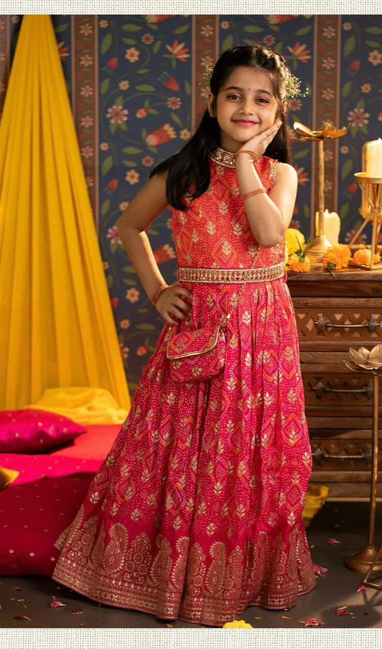 Stylish Party Wear Gown for Girls