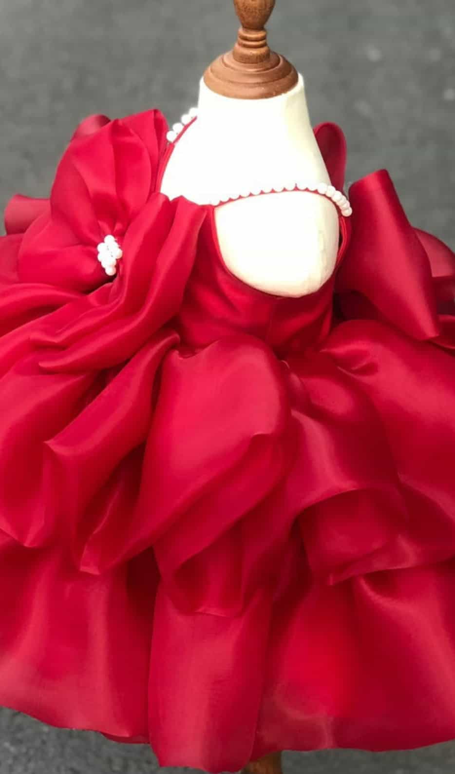 Stylish Kids Dress with Back Zip