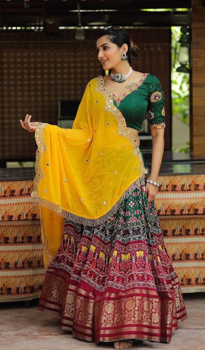 rajasthani cotton lehenga choli