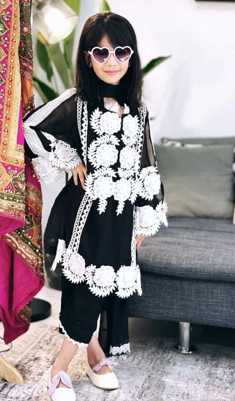Stylish Party Wear Kurti for Kids