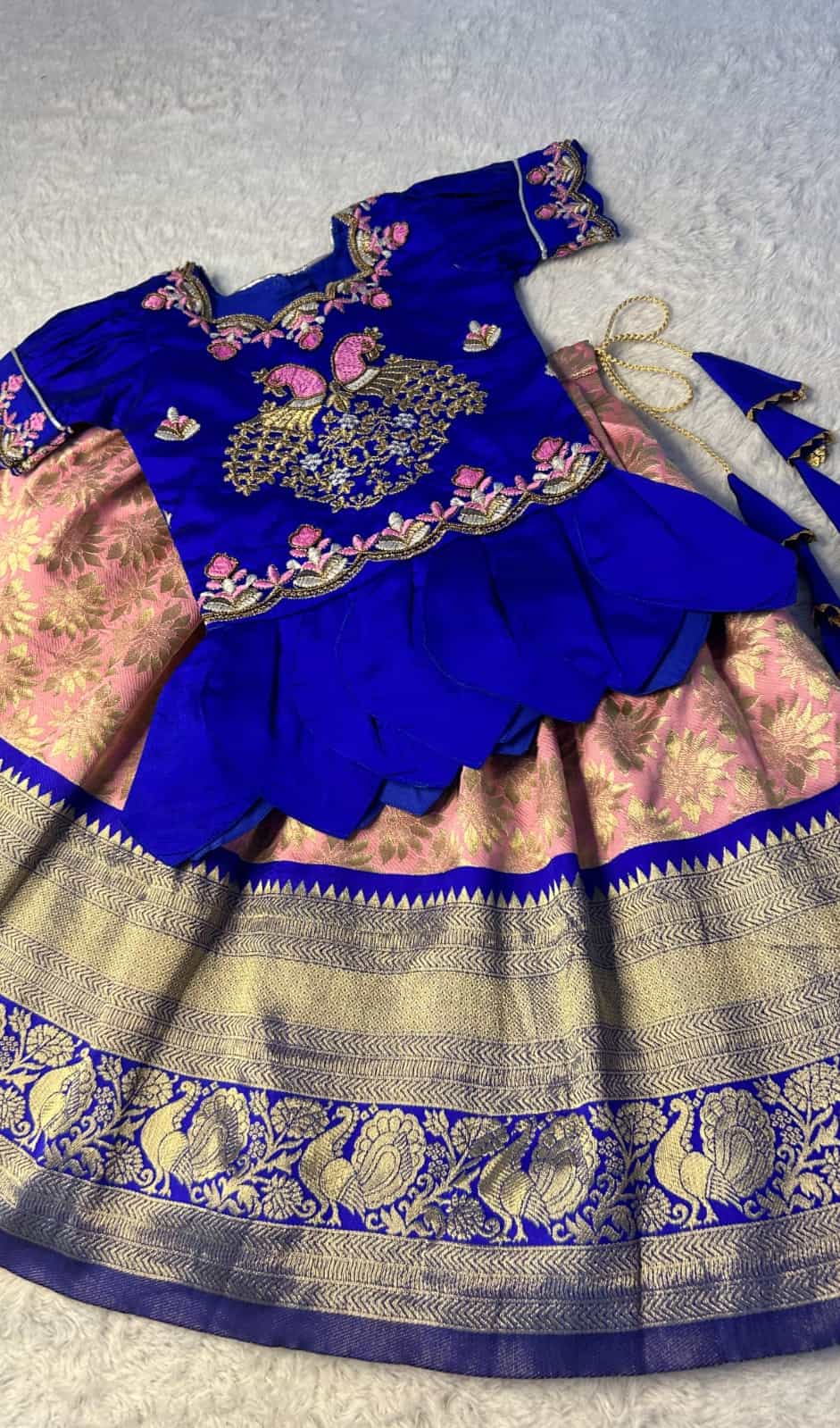 simple lehenga choli for girls