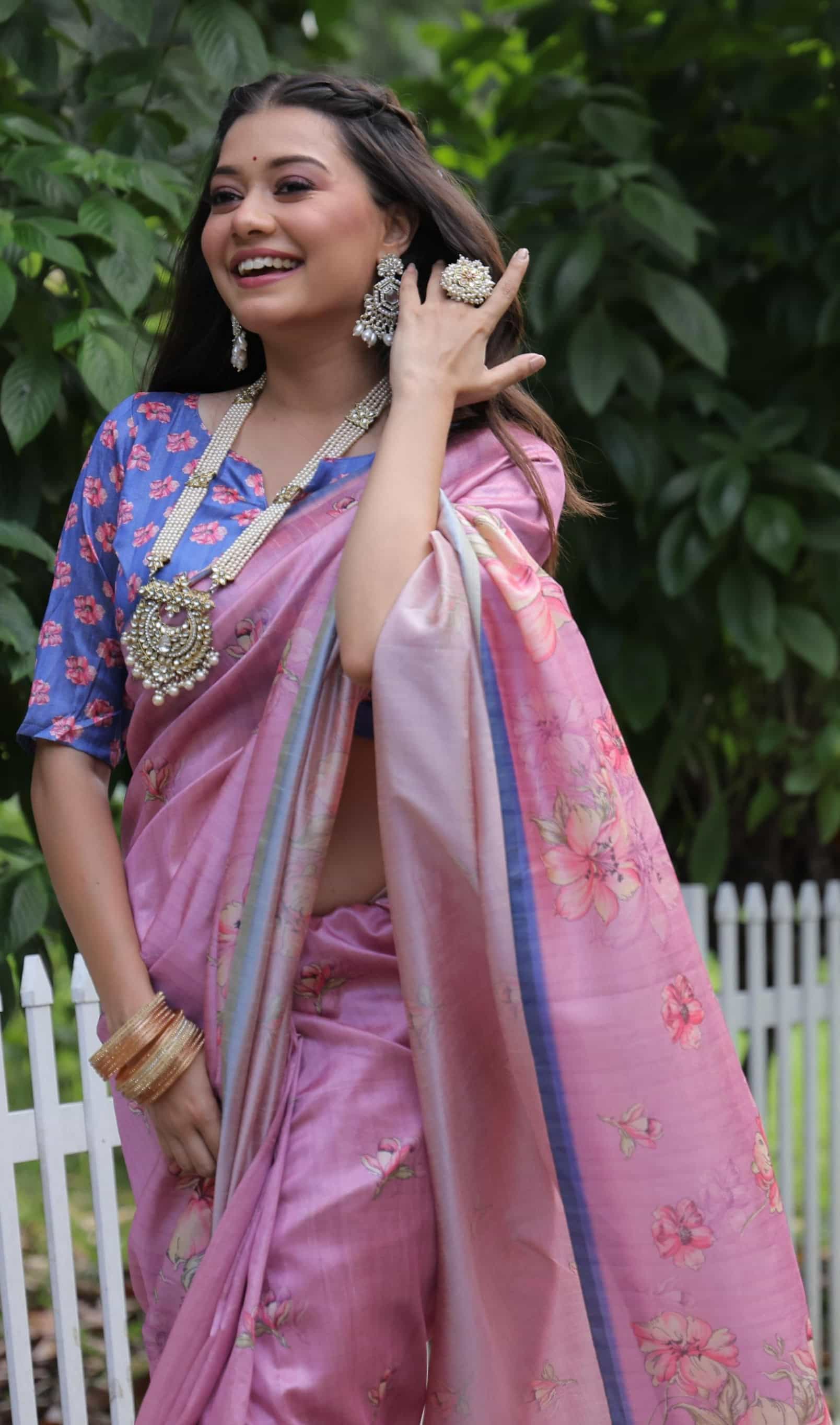 Soft Tussar Silk Saree 