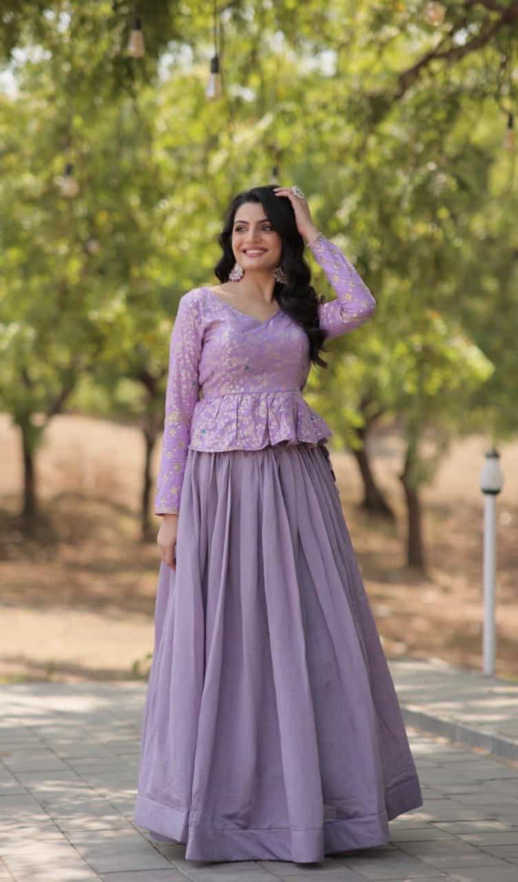 silk lehenga choli