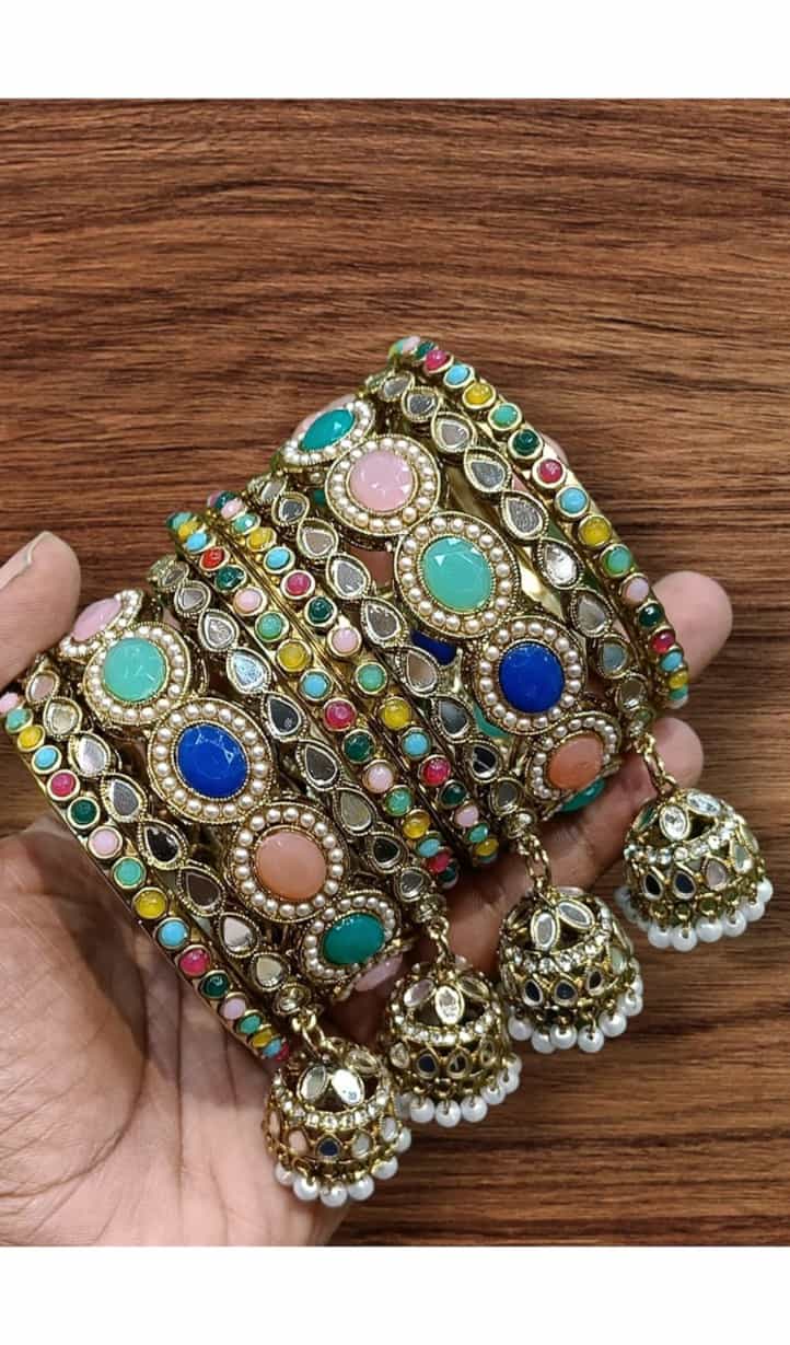 multi color bangles 