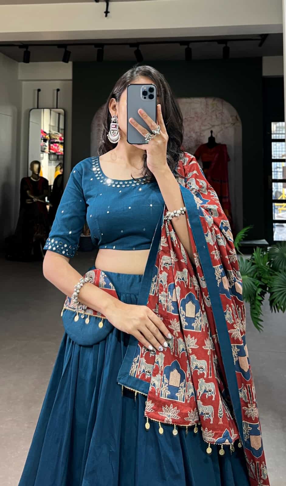 Pure Cotton Lehenga for Festive Wear