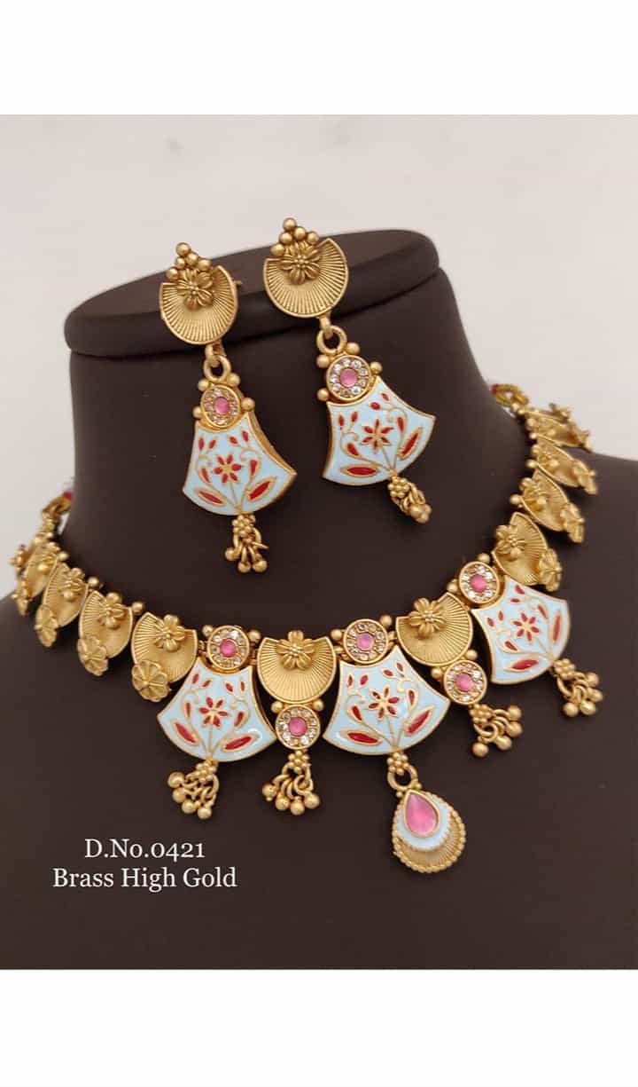 Royal Rajwadi necklace set, perfect for weddings and festivals