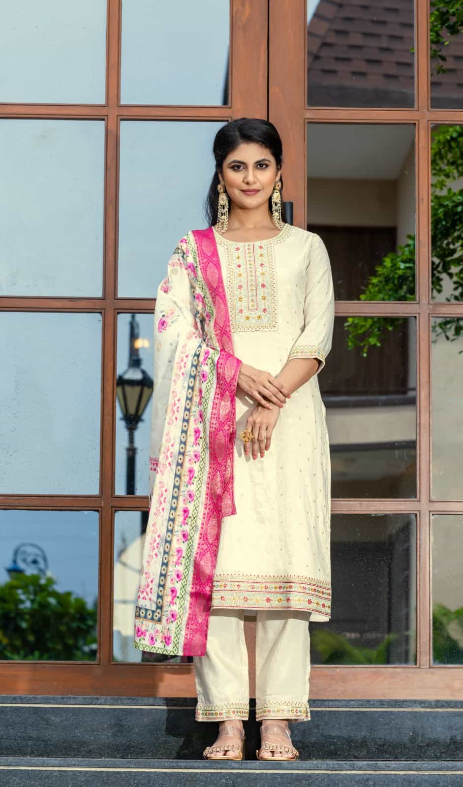 cotton kurti set