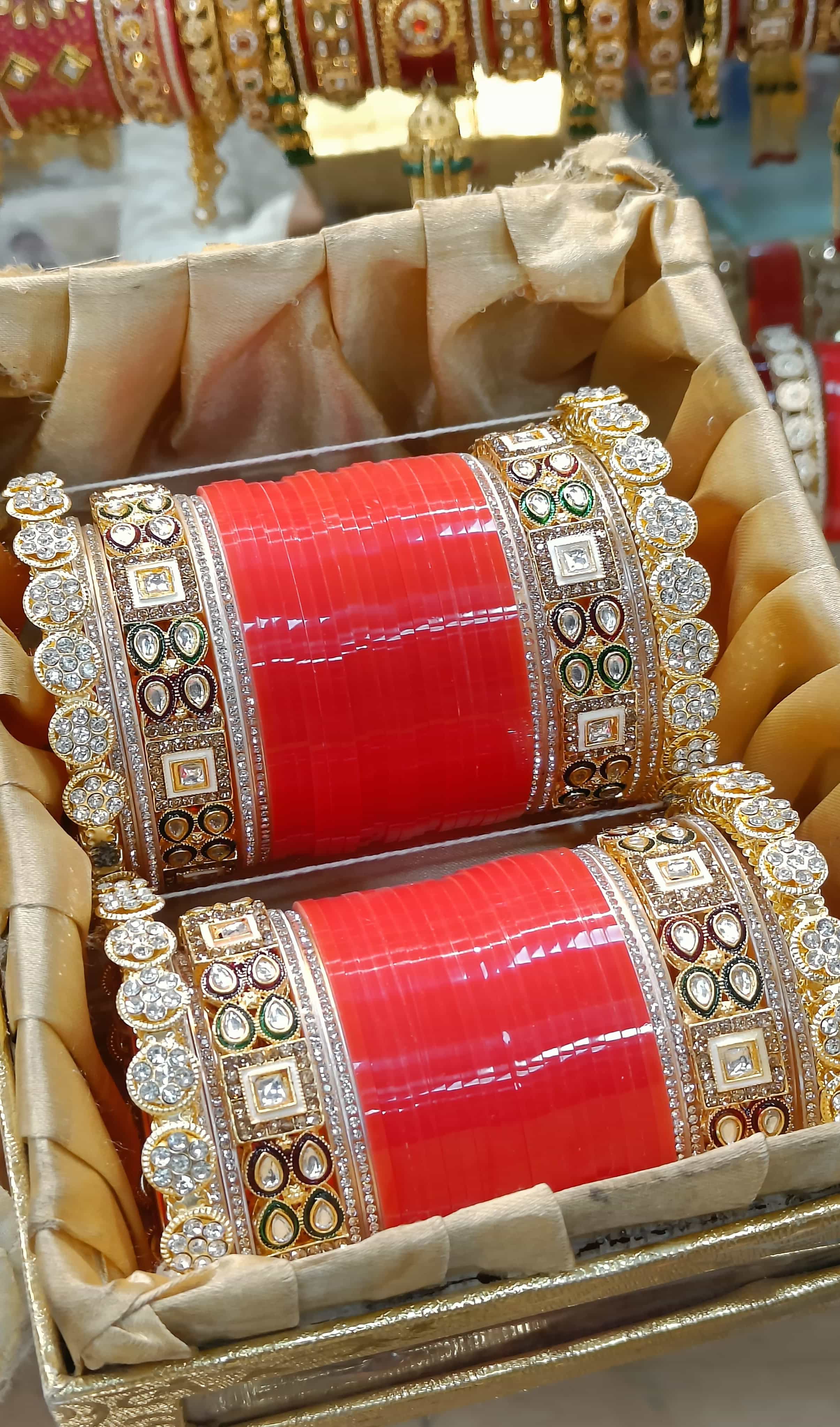 Beautifully crafted bangles for ethnic wear