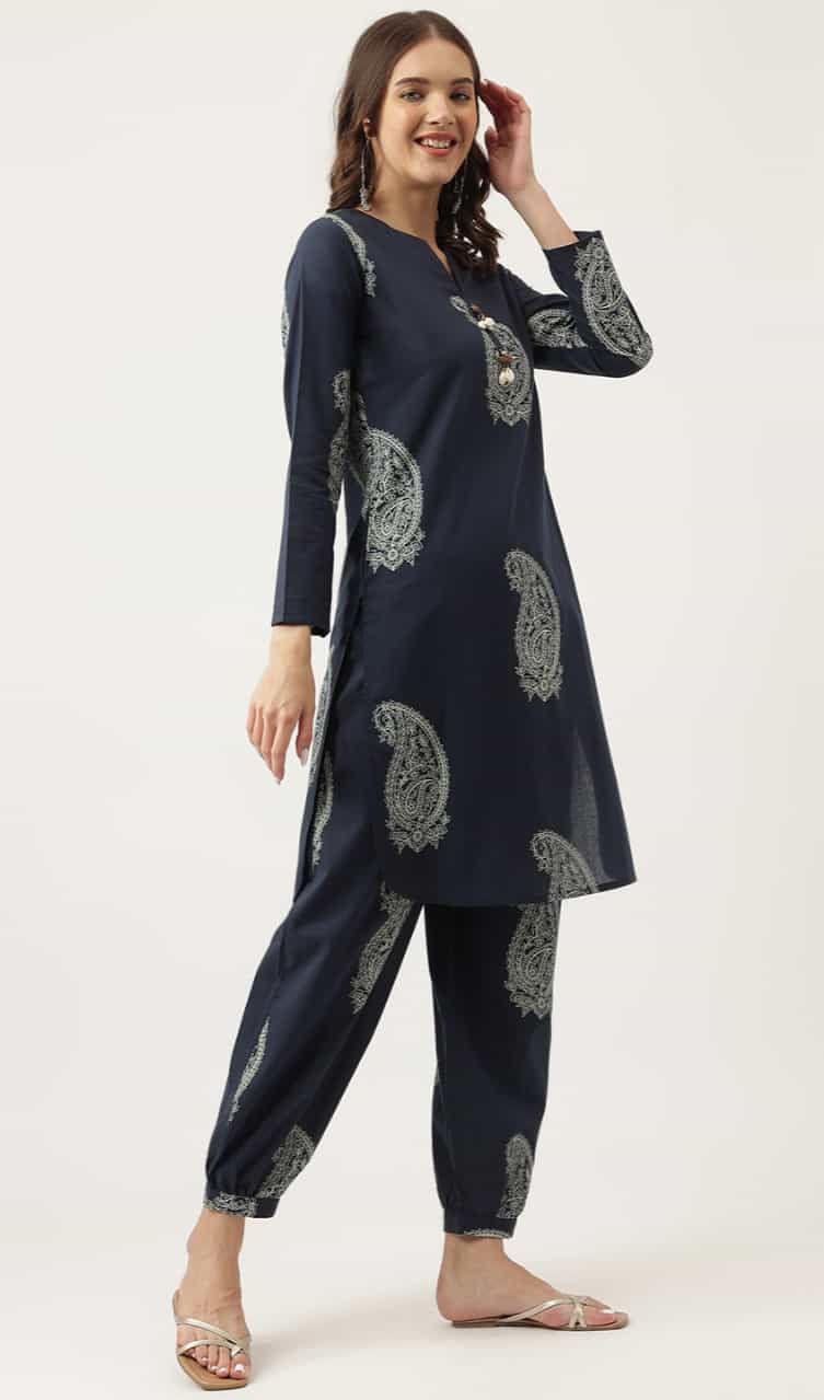 kurti with pant set for women