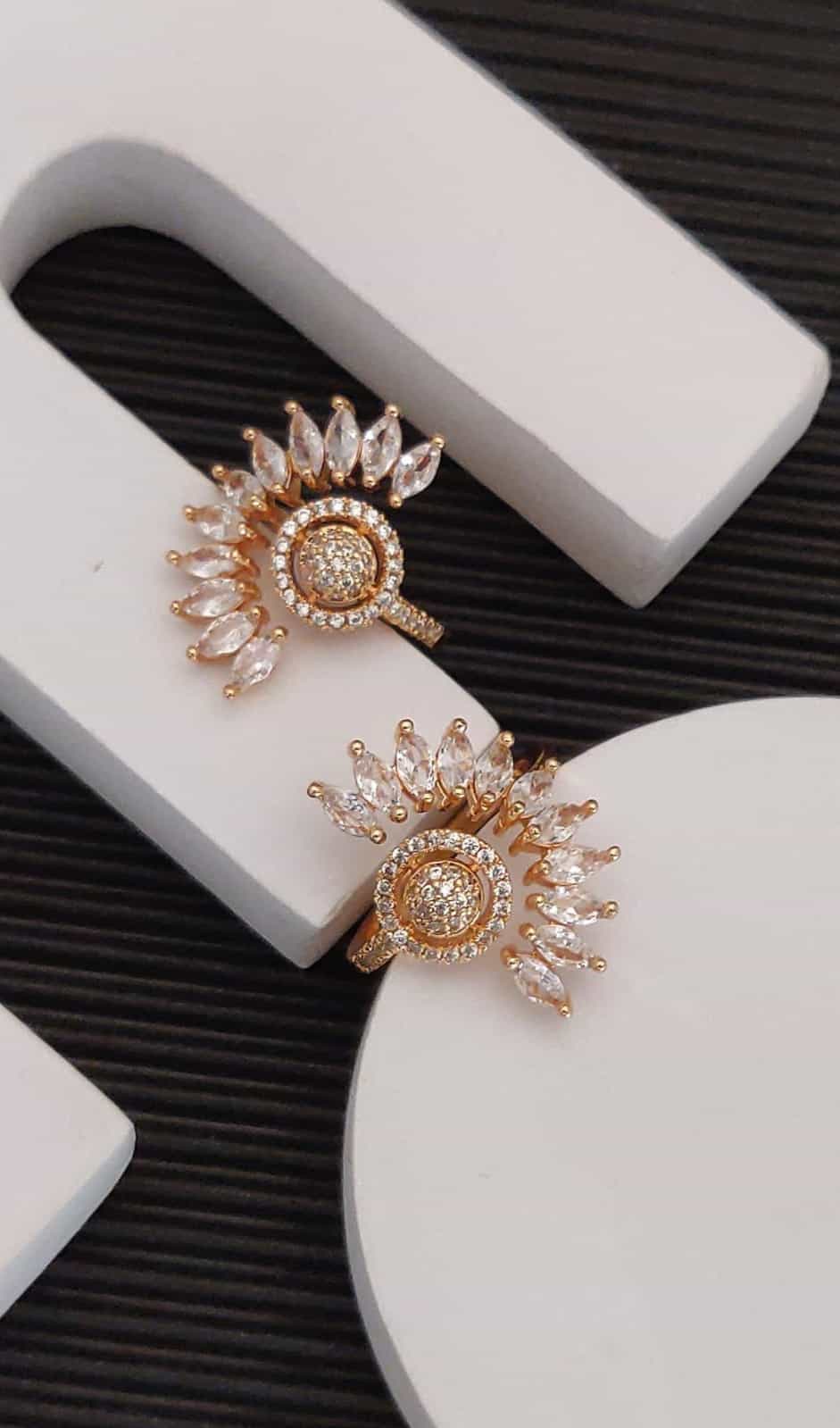 Stylish American Diamond ring
