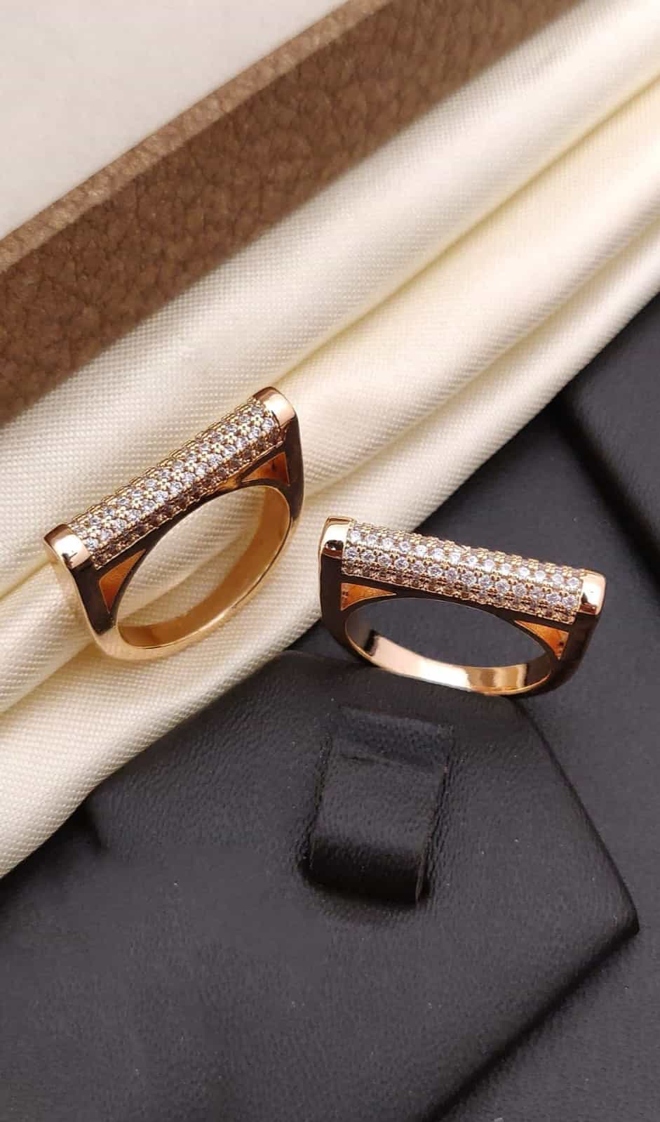 Stunning American Diamond ring 