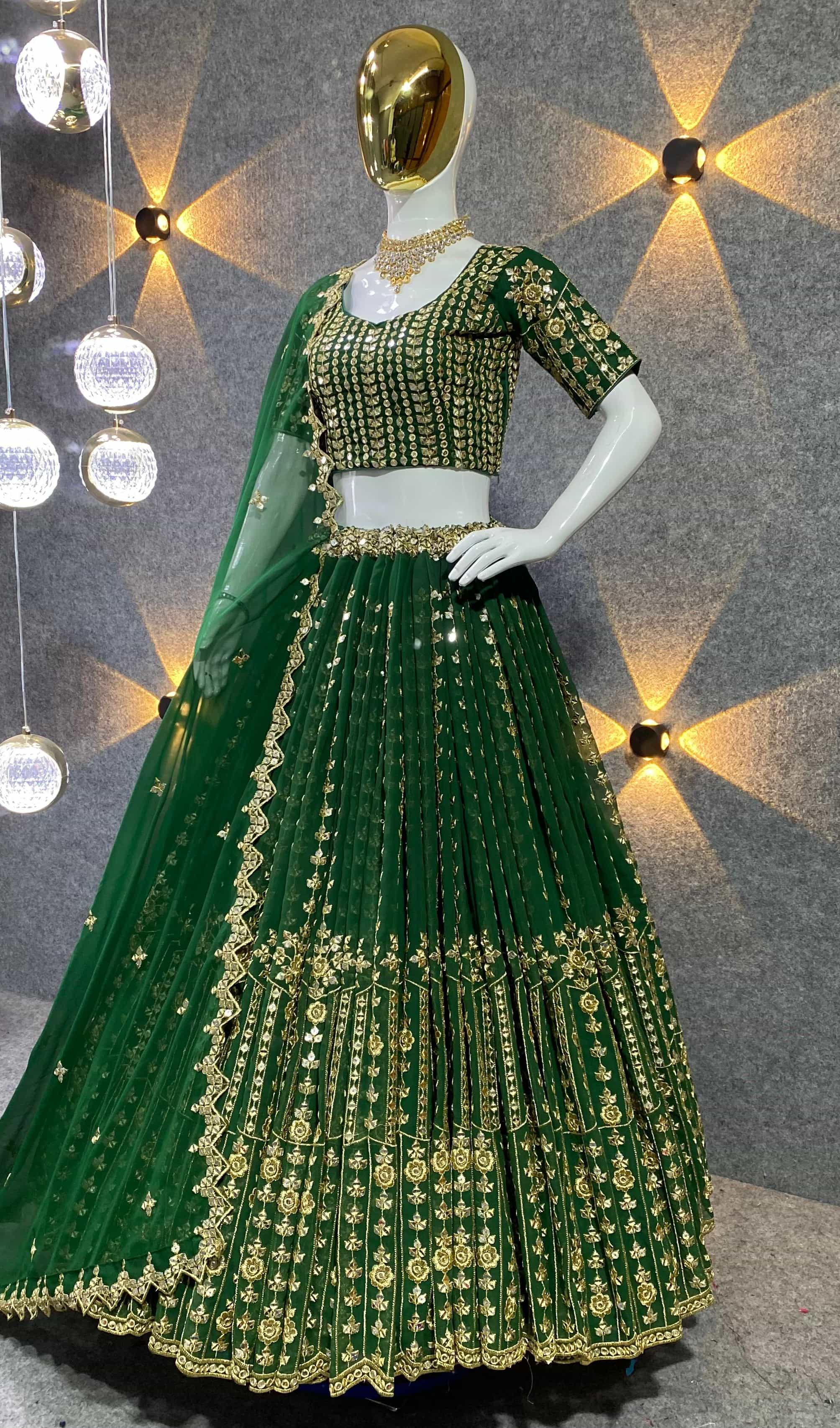 Georgette Lehenga Choli Set