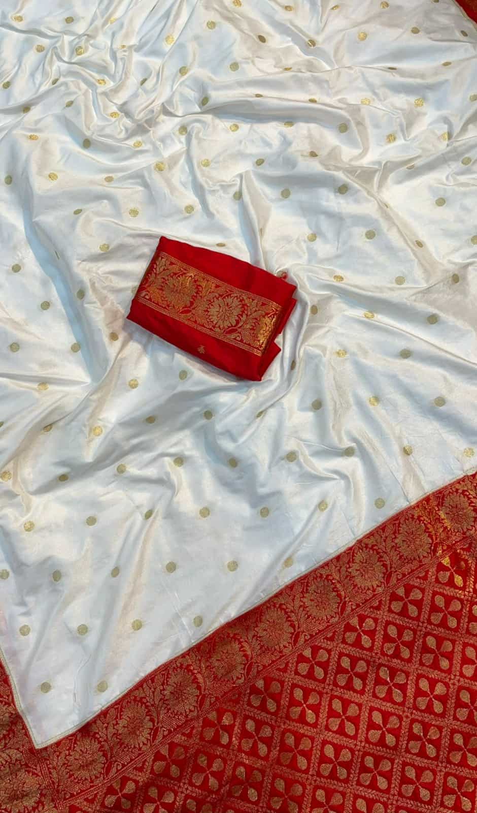 Pure Khadi Crepe Silk Saree 