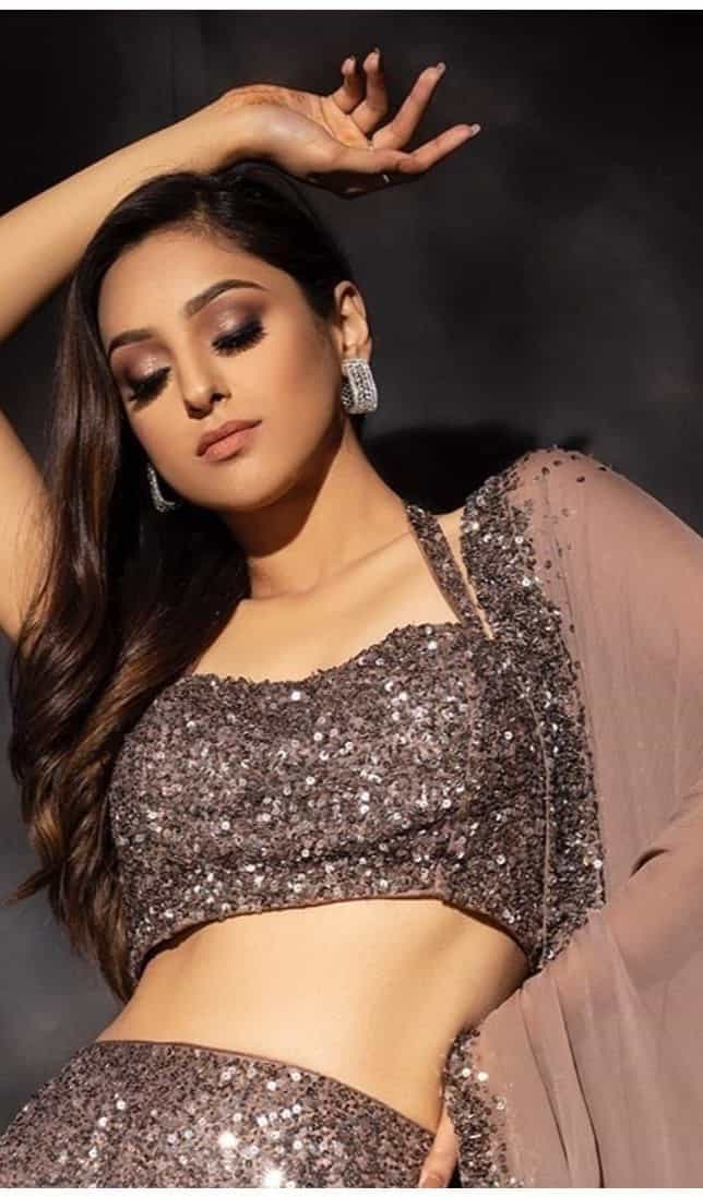 Ash Pink Lehenga Choli