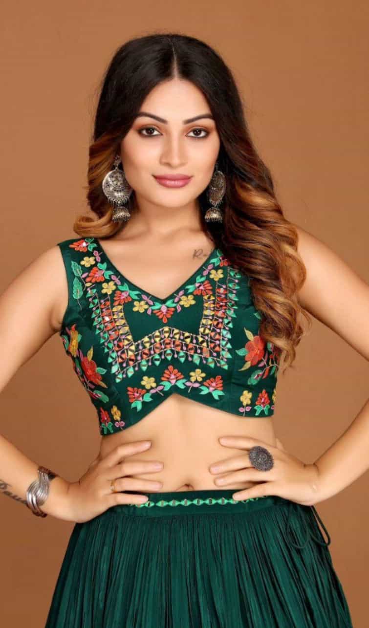 garba lehenga choli