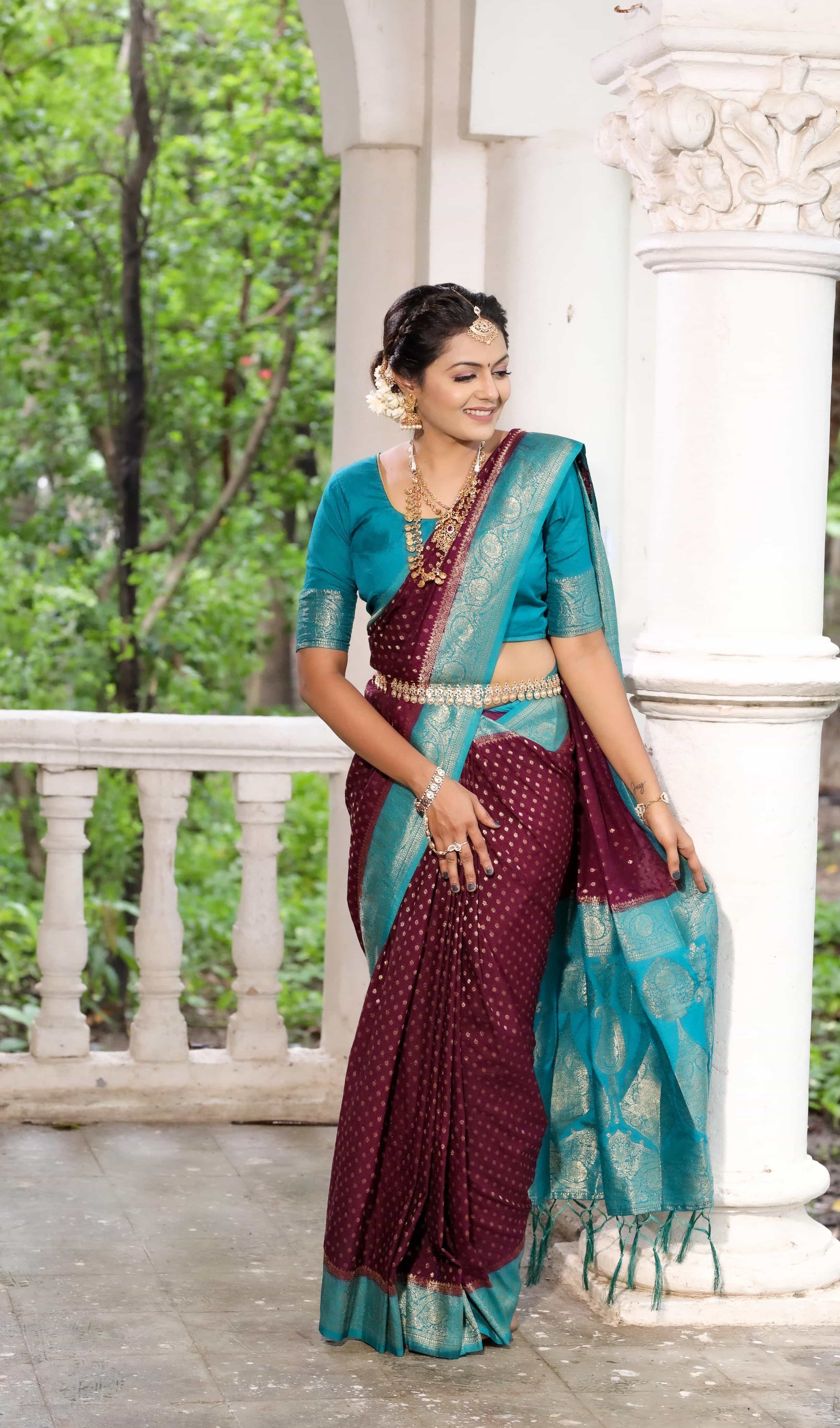 khaddi georgette saree
