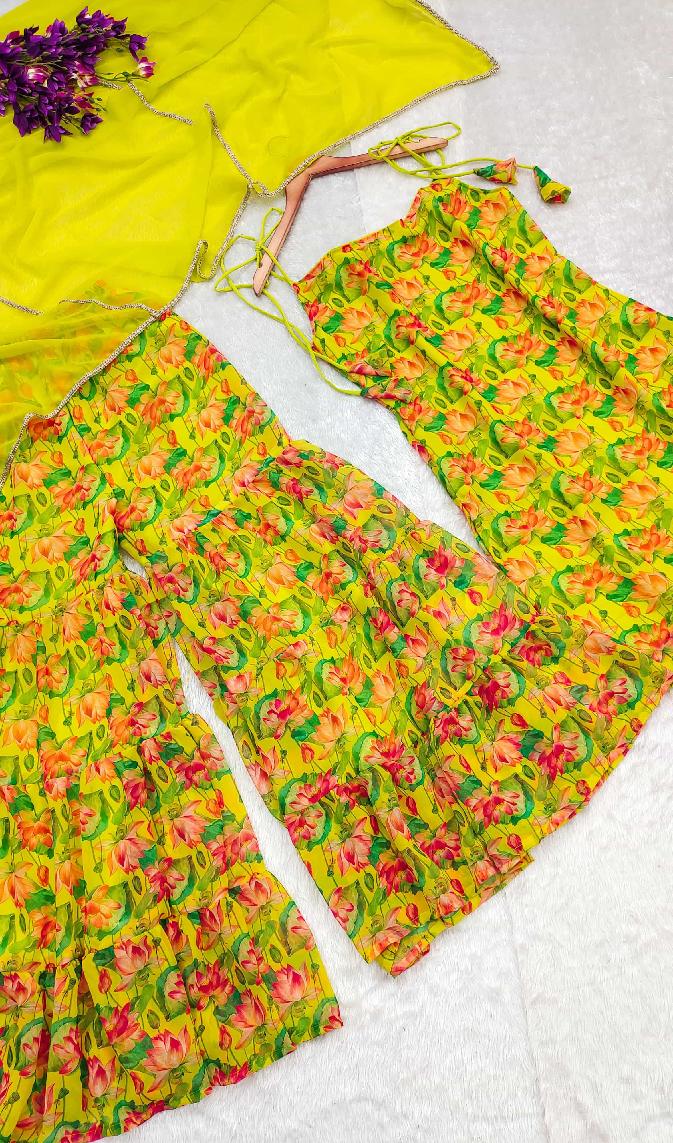 women sharara set