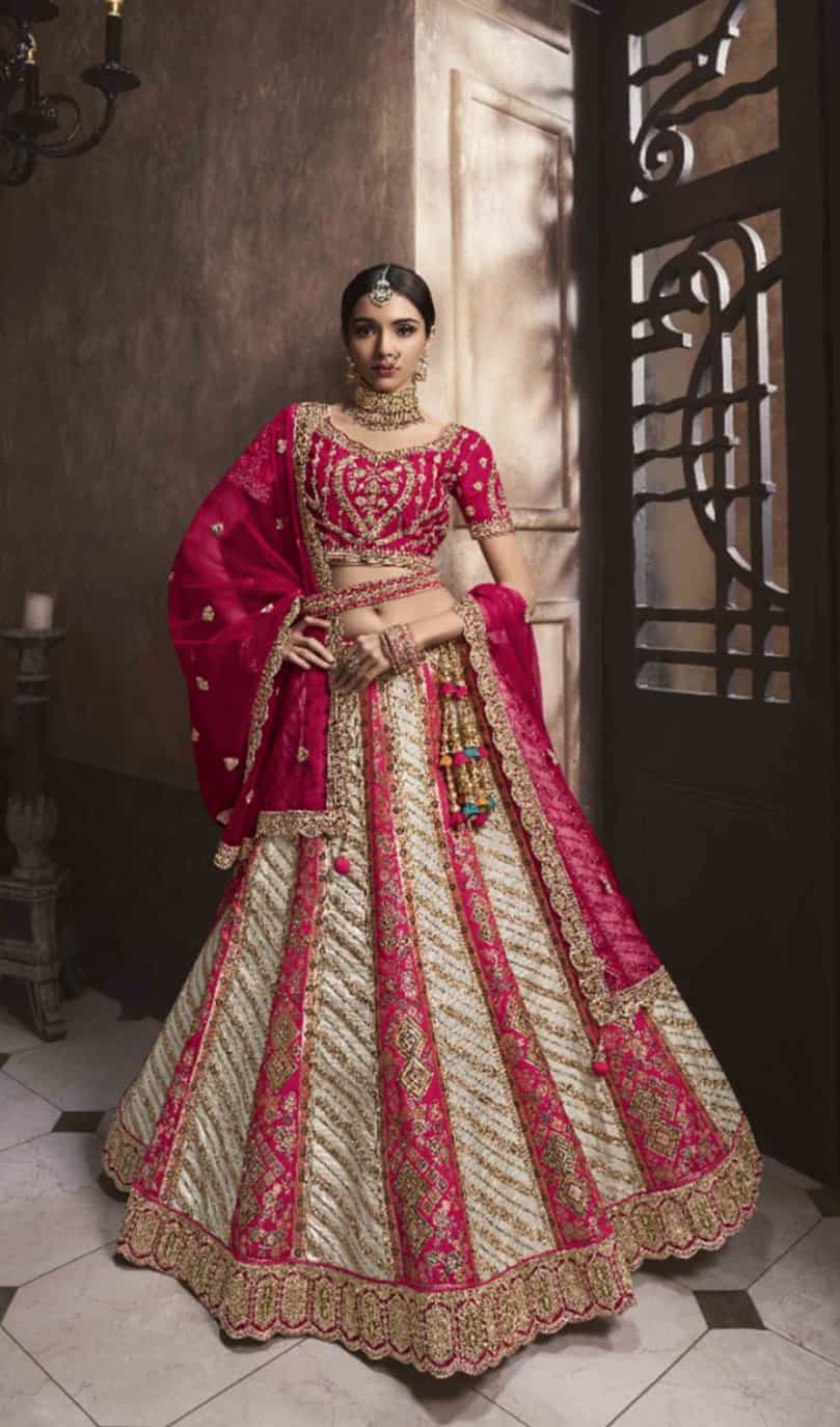 Fully Embroidered Lehenga Choli Set