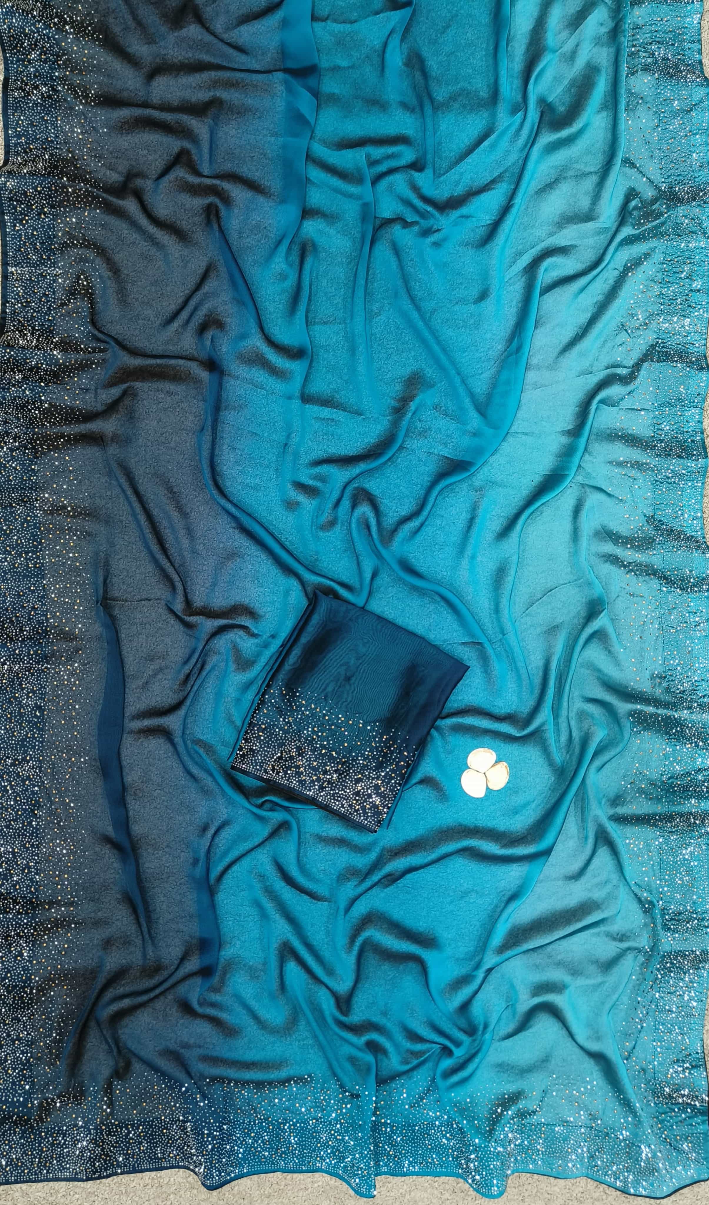 fancy partywear saree