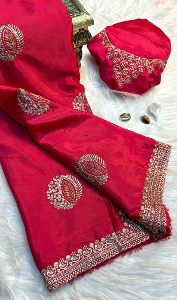 Red Color Saree