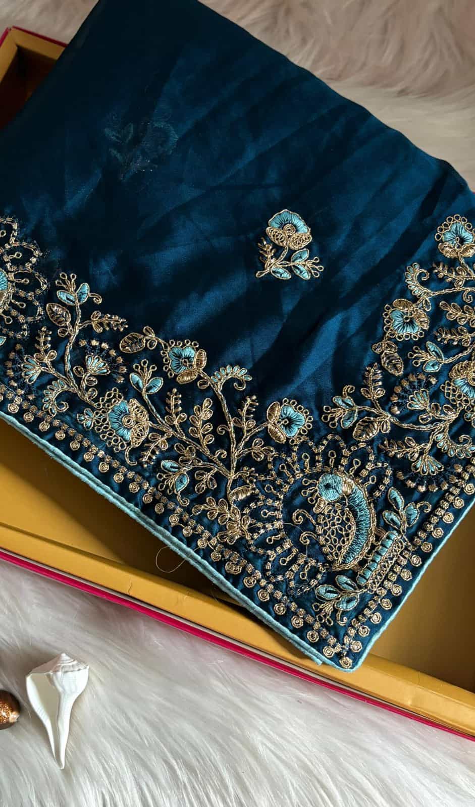 Luxurious Rangoli silk saree