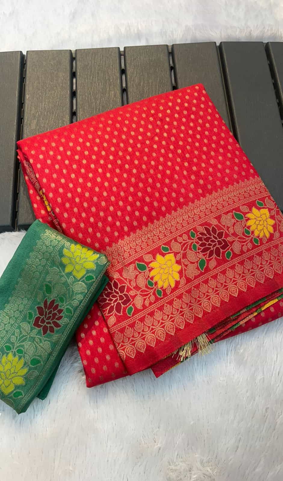 Red Color Saree