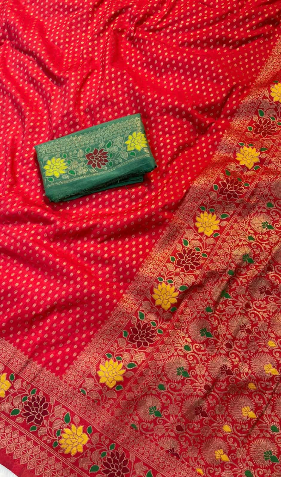  Pure Khadi Georgette Silk Saree