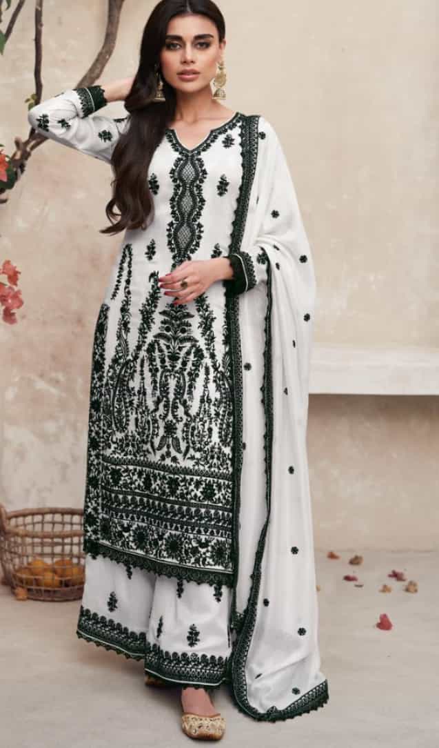 Elegant stitched pakistani suit