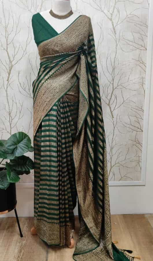 Georgette Silk Saree