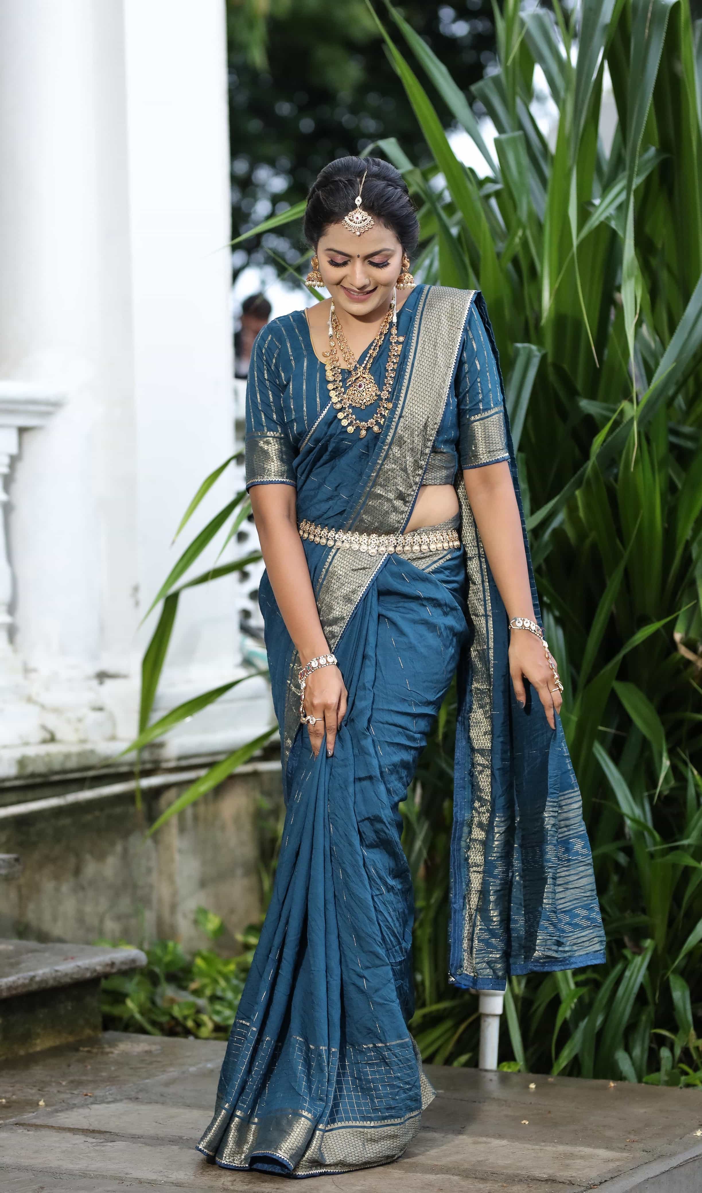 Viscose Cotton Saree