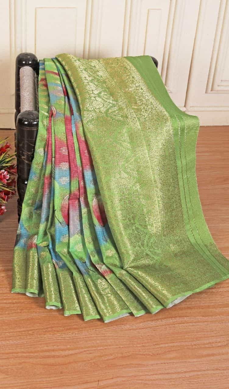 Banarasi Georgette Silk Saree
