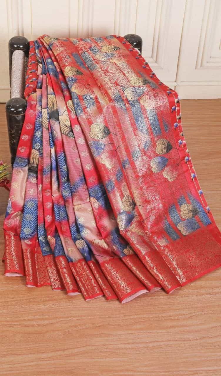 Banarasi Georgette Silk Saree