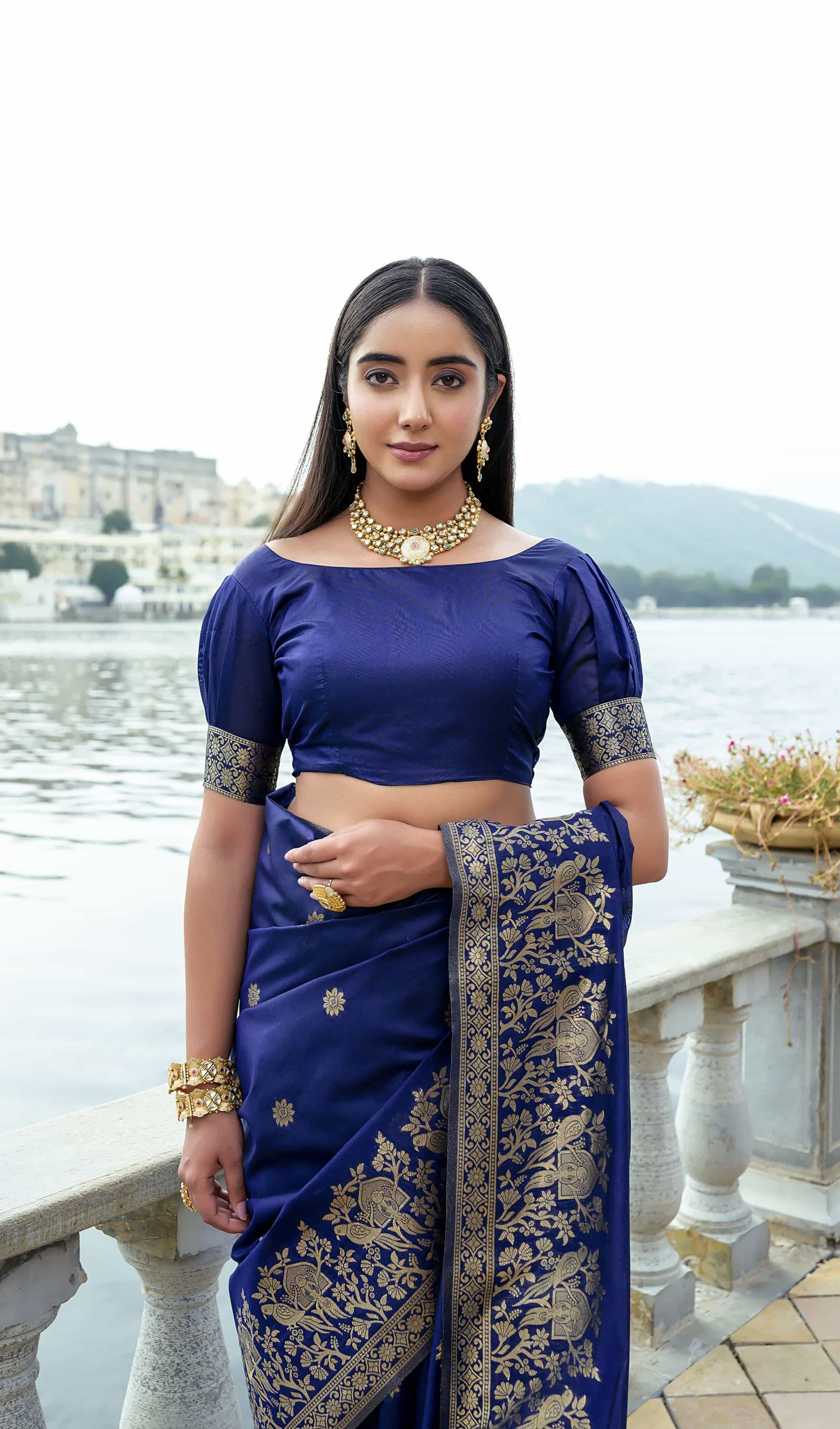 Blue Saree for Women