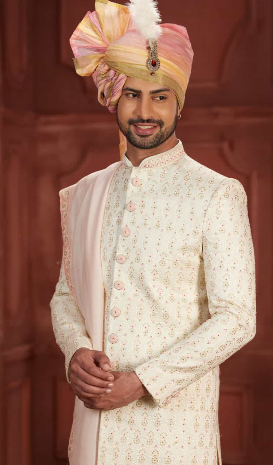 stitched sherwani 