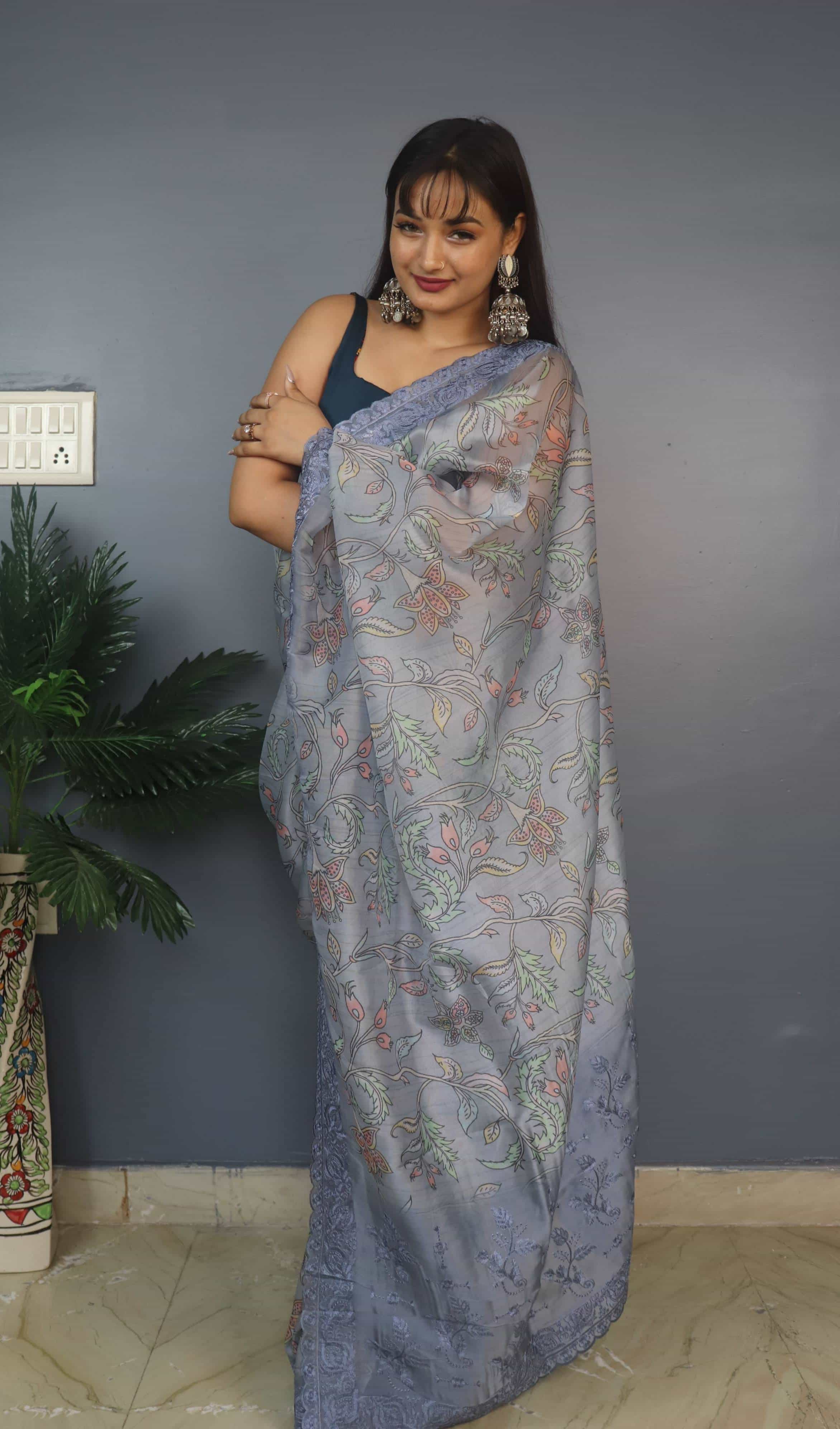 Soft Organza Silk Saree