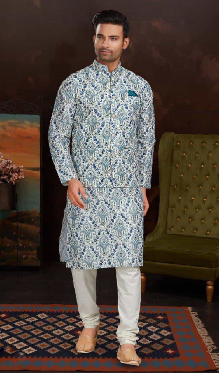 mirror-worked kurta 