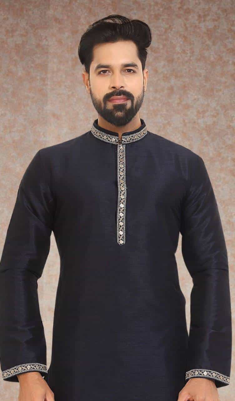 Dupion Silk Kurta Pajama 