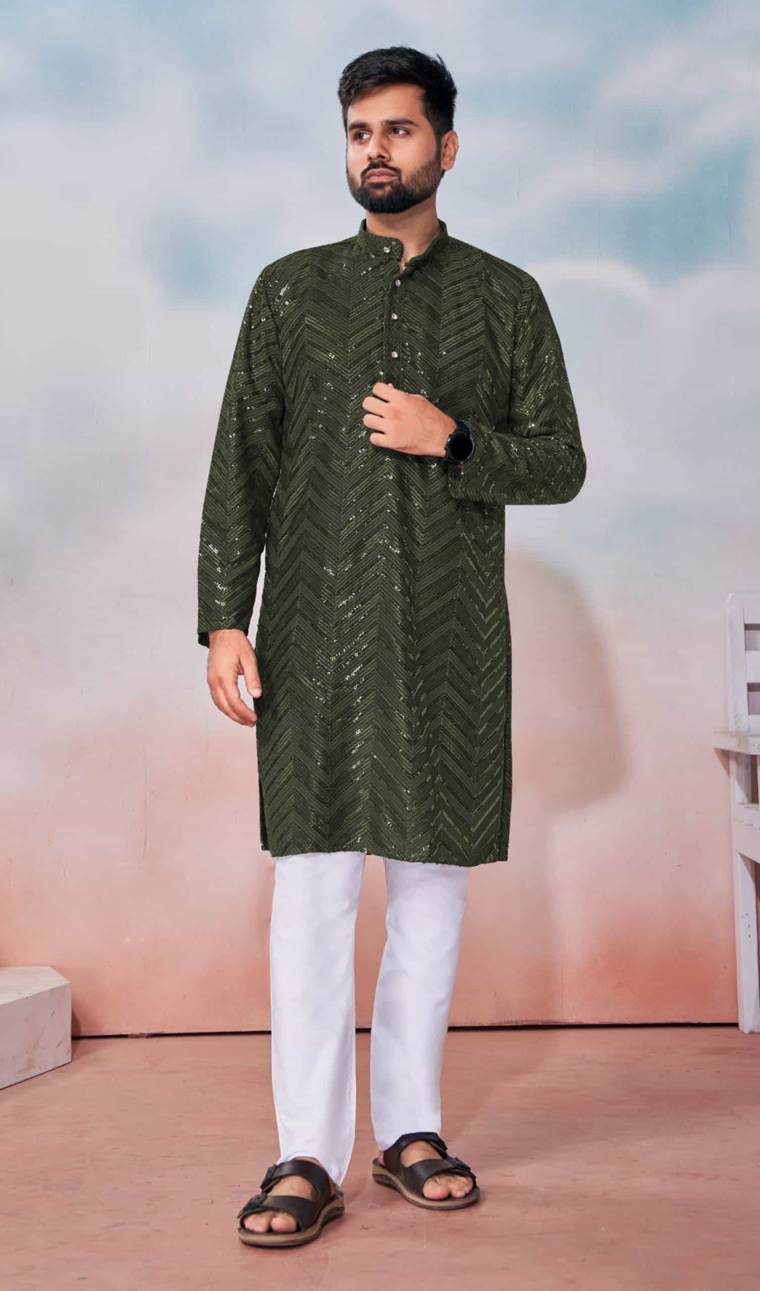 Rayon Kurta Pajama Set