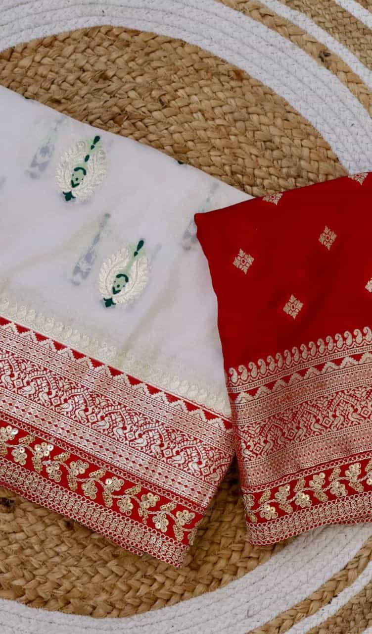 Pure Crepe Georgette Saree