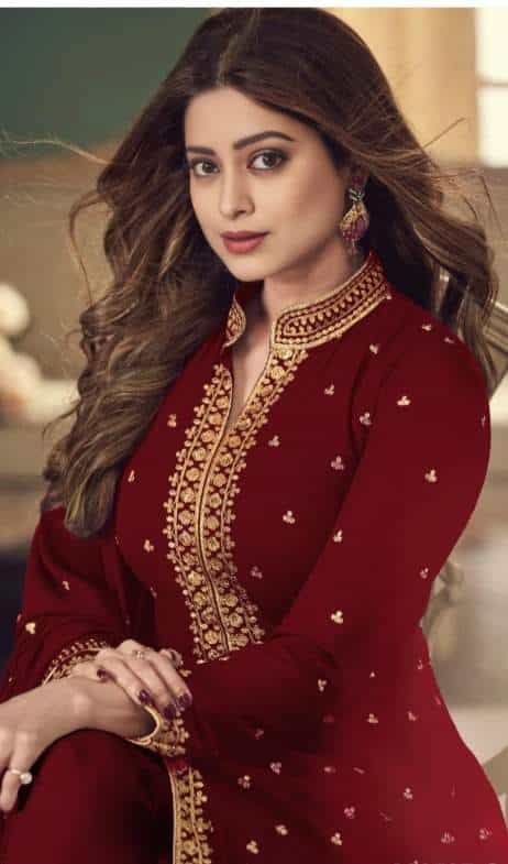 party wear anarkali suit