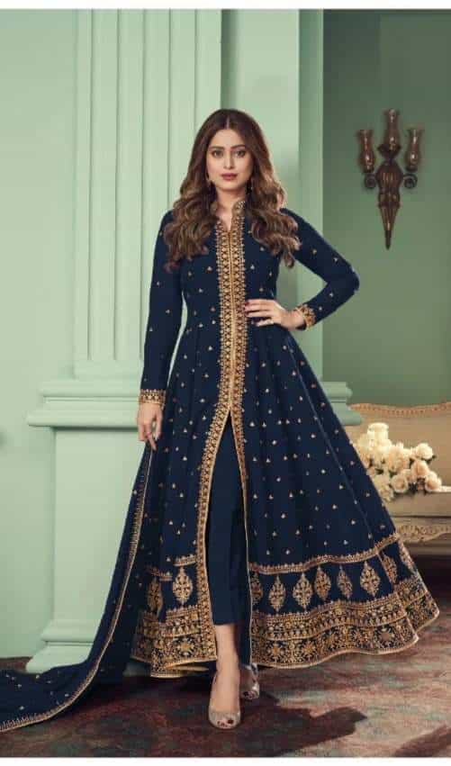 heavy anarkali suit