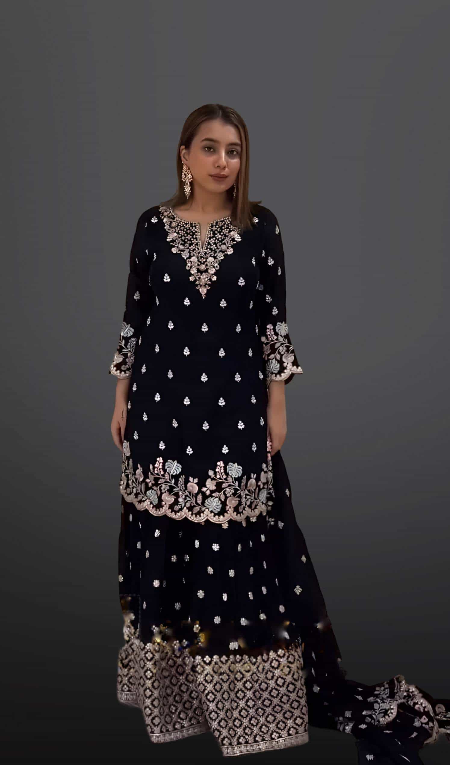 Chinon Sharara Suit Set