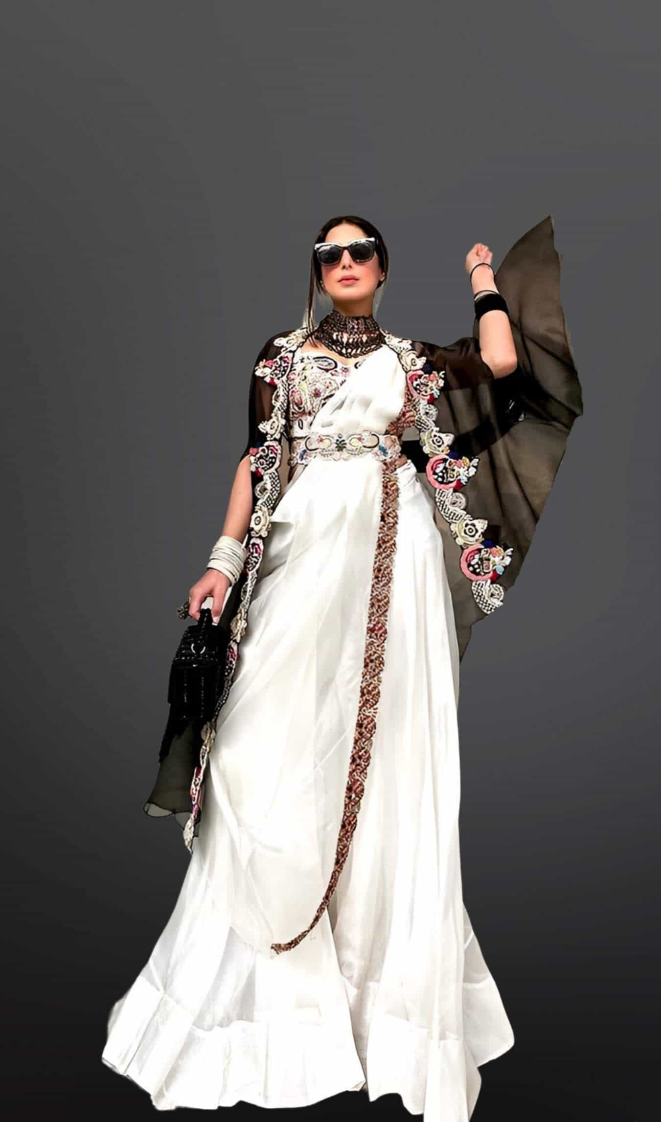 Tabby Silk Sharara Set